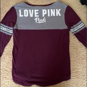 PINK long sleeve shirt
